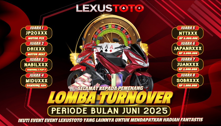 LOMBA TURN OVER LEXUSTOTO